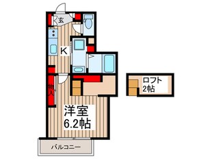 スカイルーチェ川口芝中田の物件間取画像